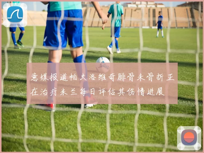意媒报道帕夫洛维奇腓骨未骨折正在治疗米兰每日评估其伤情进展