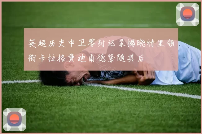 英超历史中卫零封记录揭晓特里领衔卡拉格费迪南德紧随其后